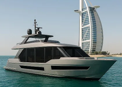 Black yacht tint at the current 50 percent visual reference