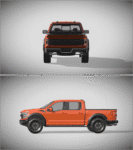 Truck Sides, Rear (88% DS-PRO) (6 Years Warranty)