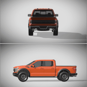 Truck Sides, Rear (67% DS-ONE) (3 Years Warranty)