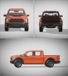 Truck Sides, Rear & Windshield (98% DS-MAX) (10 Years Warranty)