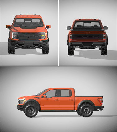 Truck Sides, Rear, Windshield (88% DS-PRO) (6 Years Warranty)