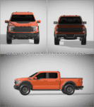 Truck Sides, Rear, Windshield (88% DS-PRO) (6 Years Warranty)
