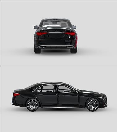 Sedan Sides and Rear (98% DS-MAX) (10 Years Warranty)