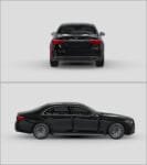 Sedan Sides and Rear (98% DS-MAX) (10 Years Warranty)