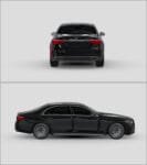 Sedan Sides and Rear (98% DS-MAX) (10 Years Warranty)