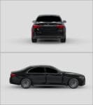 Sedan Sides and Rear (98% DS-MAX) (10 Years Warranty)