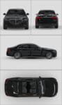 Sedan Sides, Rear, Windshield and Sunroof (98% DS-MAX) (10 Years Warranty)